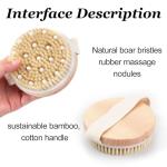Exfoliating Dry Brushing Body Brush for Smooth Skin
