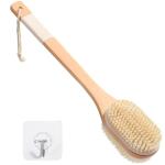 Double-Sided Back Scrubber with Long Handle