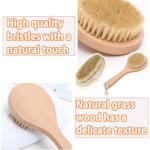 PCEPAZ 2-Pack Soft Dry Body Brushes