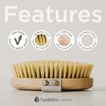 Hydrea London Cactus Bristle Dry Body Brush