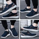 Men's Lightweight Slip-On Loafers in Dark Blue