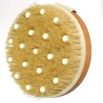 Natural Bristle Body Brush for Exfoliation and Circulation