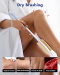 Back Scrubber Body Shower Brush with Long Handle