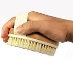 Natural Bristle Body Brush for Exfoliation and Circulation