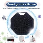 Alyvisun Soft Silicone Body Scrubber with Hook