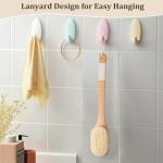 Double-Sided Back Scrubber with Long Handle