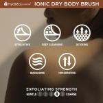 Hydrea London Copper Glow Dry Body Brush