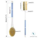 Back Scrubber Brush with Long Handle for All