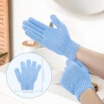 Bamboo Exfoliating Shower Gloves - 6 Pack