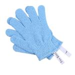 Exfoliating Shower Gloves - Blue Body Scrub