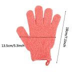 8-Pack Bamboo Exfoliating Gloves for All Ages