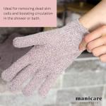 Manicare Exfoliating Shower Gloves for Smooth Skin