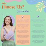 Love Cocobo Eco Exfoliating Body Scrub Gloves