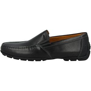 Geox Men's Black Moner Moccasins, Size 7