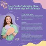 Love Cocobo Eco Exfoliating Body Scrub Gloves