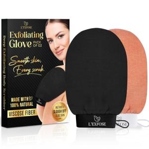 Exfoliating Moroccan Kessa Glove Set - 2 Pack