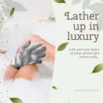 Exfoliating Spa Shower Gloves for Smooth Skin