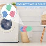 Bamboo Exfoliating Shower Gloves - 6 Pack