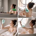 Molain 5Pcs Dual-Sided Exfoliating Washcloth Set