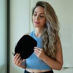 Kessa Exfoliating Glove - Dead Skin Remover (Black)