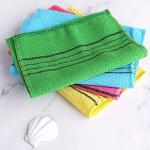 Molain 5Pcs Dual-Sided Exfoliating Washcloth Set