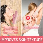 6-Pack Bamboo Exfoliating Shower Gloves