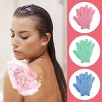 Sibba 6Pcs Bamboo Exfoliating Gloves Set