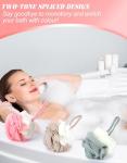 Two-Tone Shower Puff Scrubber - 3 Pack
