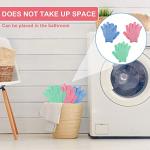 Sibba 6Pcs Bamboo Exfoliating Gloves Set