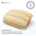 Organic Egyptian Loofah Exfoliating Glove by Hydrea