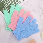 Sibba 6Pcs Bamboo Exfoliating Gloves Set