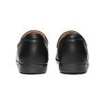 Bruno Marc Slip-On Black Loafers for Men