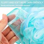 6 Pack Large Loofahs for Exfoliating Shower