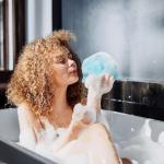 Extra Large Exfoliating Bath Sponge Set of 4