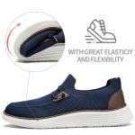Men's Lightweight Slip-On Loafers in Dark Blue