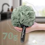 Loofah Sponge Set with Charcoal - 3 Pack