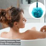 2 Pack Large Exfoliating Shower Puffs