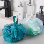 2 Pack Large Exfoliating Shower Puffs