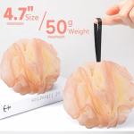 24 Pack Soft Exfoliating Shower Loofah Poufs