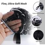 Large Mesh Bath Sponge 3-Pack for Silky Skin