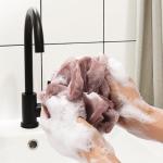 8 Pack Mesh Exfoliating Bath Sponge Set