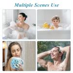 Flintronic 4 Pack Large Soft Shower Puffs