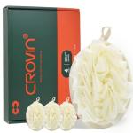 4-Pack Exfoliating Bath Shower Pouf Sponges