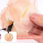 24 Pack Soft Exfoliating Shower Loofah Poufs