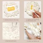 Large Double-Sided Shower Puff Bath Loofahs, 2-Pack