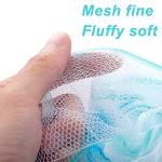 Extra Large Bath Sponge Loofahs - 4 Pack