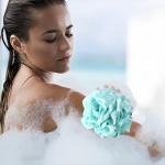 5-pack Mesh Pouf Bath Sponges for Everyone