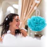 5-pack Mesh Pouf Bath Sponges for Everyone