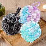 Large Soft Mesh Bath Sponge Pouf - Exfoliating Ball