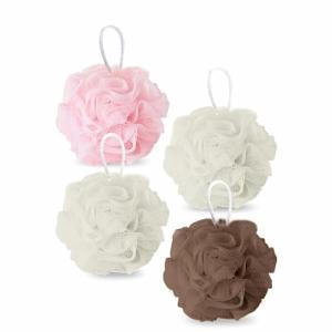 4-Pack Ultra Soft Mesh Bath Sponges